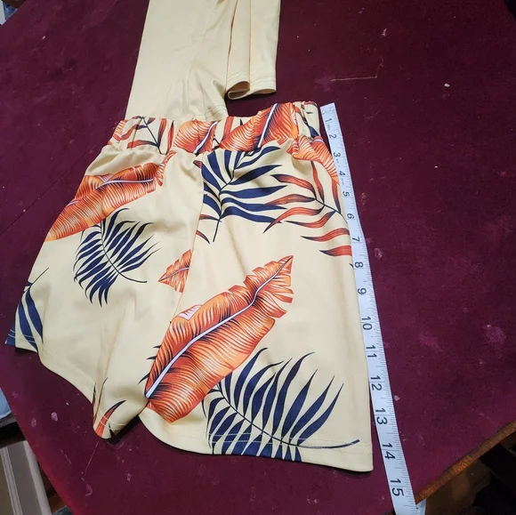 NWOT ... Chicme top and shorts set - Picture 10 of 12